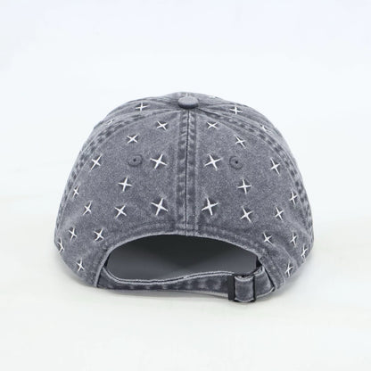 Grey Washed Cap