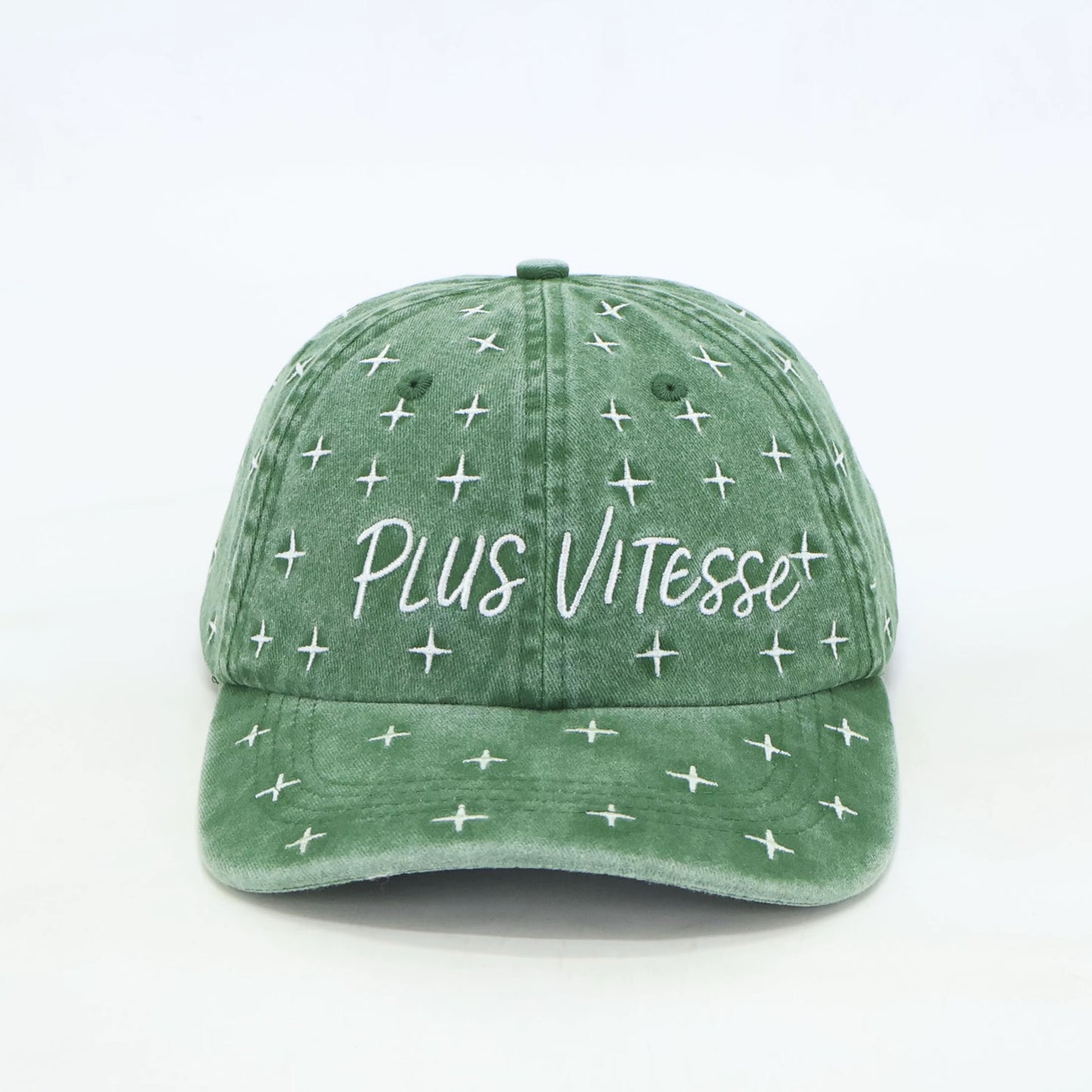 Green Washed Cap